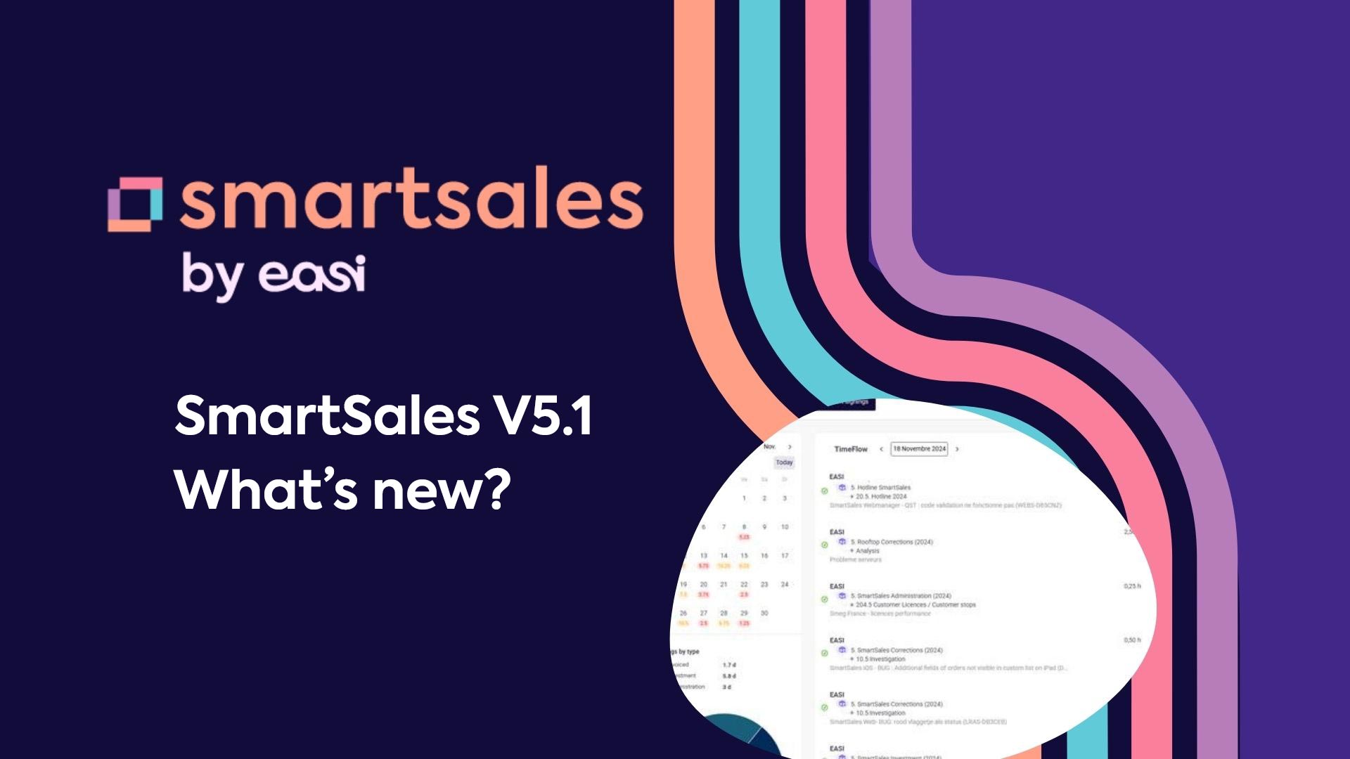SmartSales v5.1: what's new?